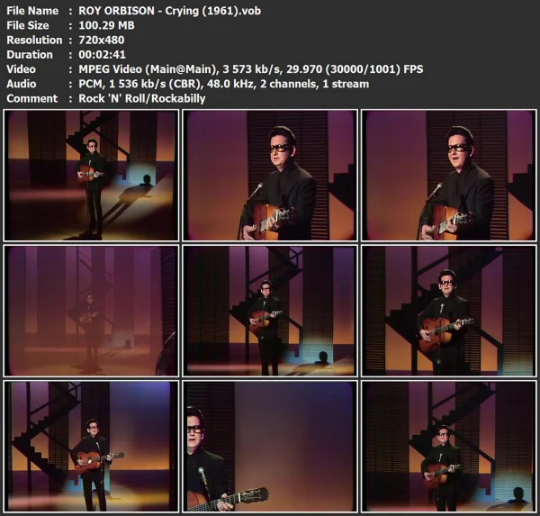 ROY ORBISON - Crying