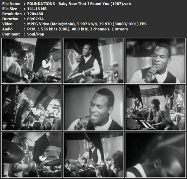 FOUNDATIONS - Baby Now That I Found You