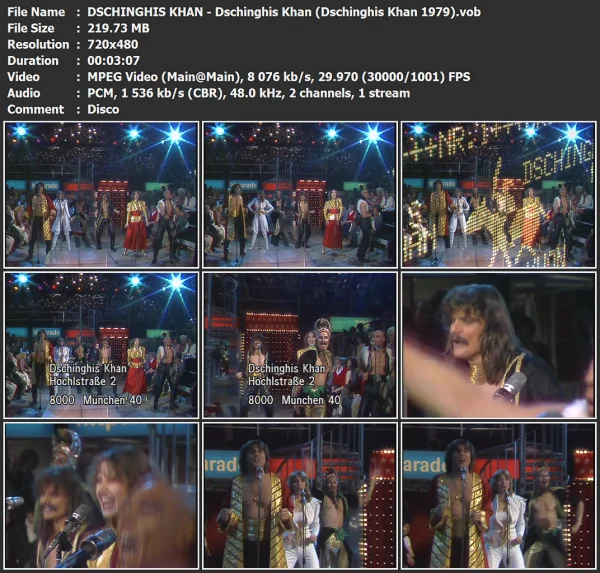 DSCHINGHIS KHAN - Dschinghis Khan