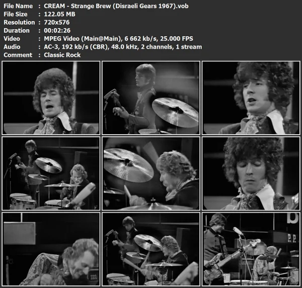 CREAM - Strange Brew