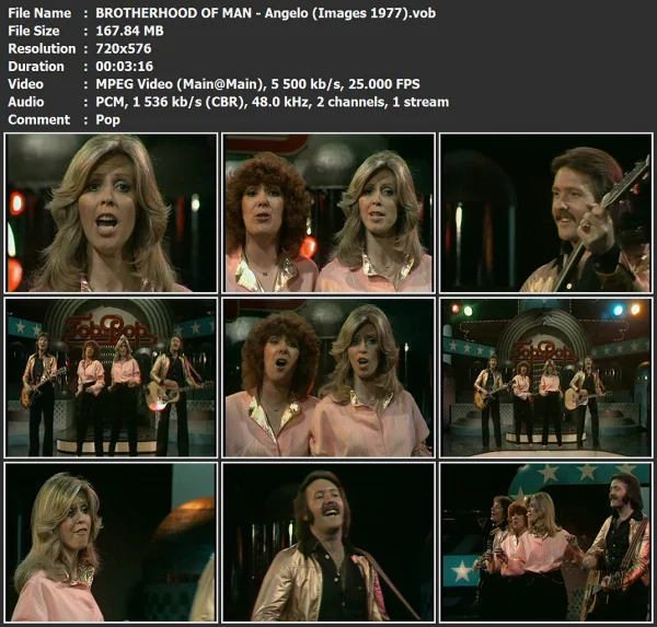 BROTHERHOOD OF MAN - Angelo