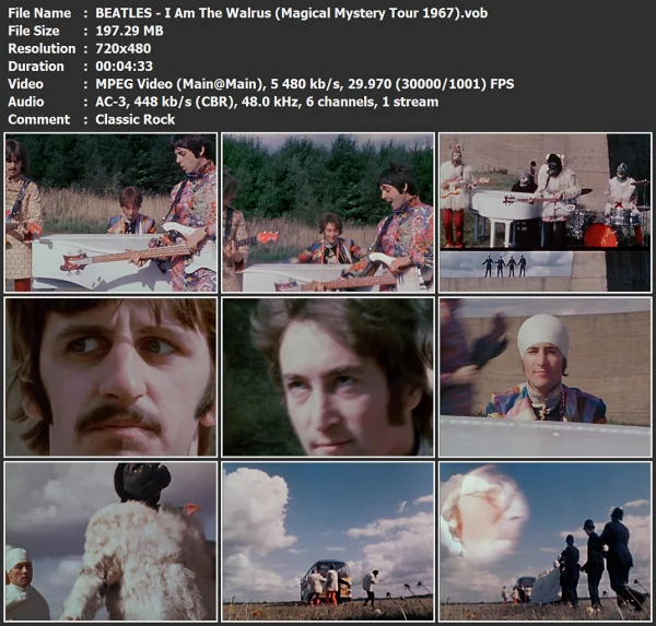 BEATLES - I Am The Walrus