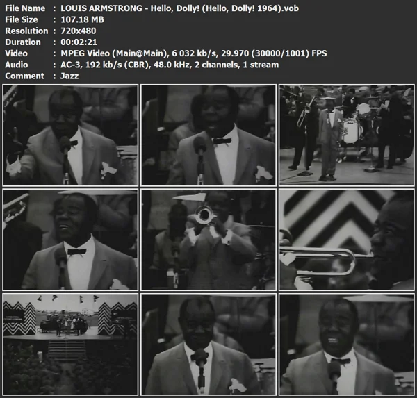 LOUIS ARMSTRONG - Hello, Dolly!
