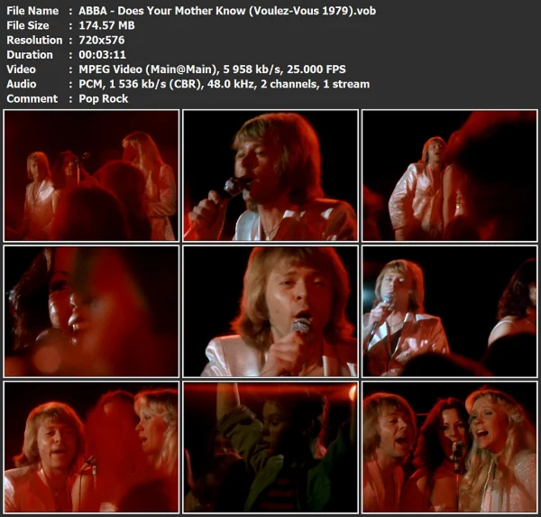 ABBA - Does Your Mother Know