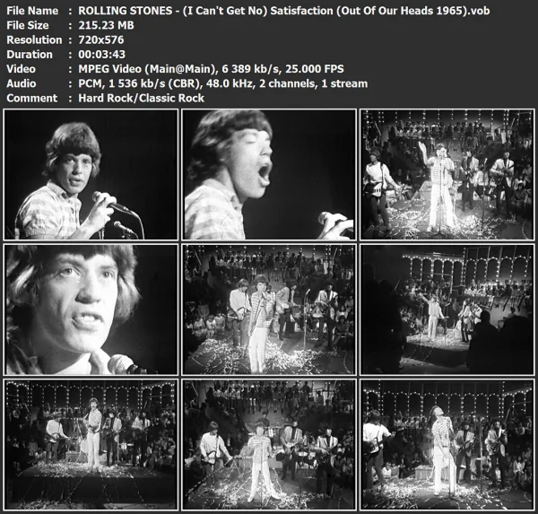 ROLLING STONES - (I Can't Get No) Satisfaction
