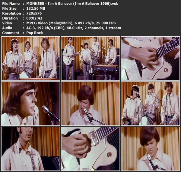 MONKEES - I'm A Believer
