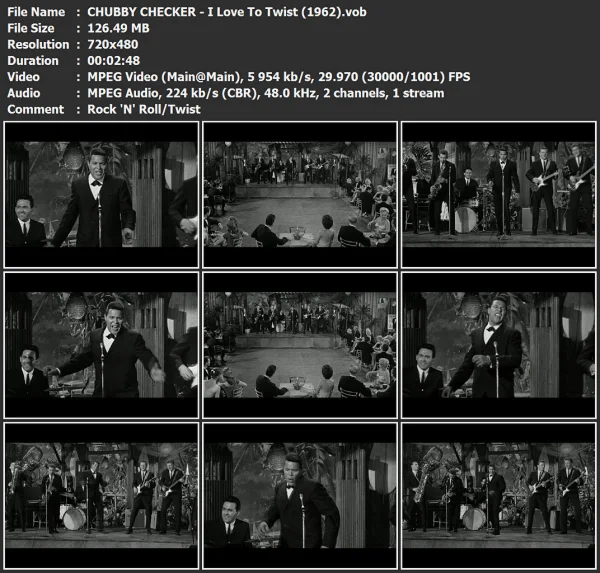 CHUBBY CHECKER - I Love To Twist