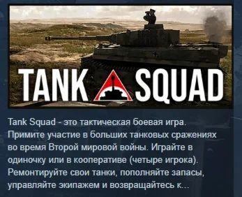 Tank Squad АВТОДОСТАВКА STEAM РОССИЯ