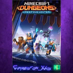 ️Minecraft Dungeons Creeping Winter XBOX DLC