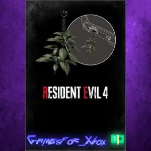️Resident Evil 4 Charm 'Green Herb' XBOX DLC