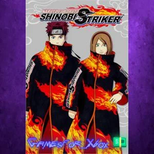 ️NTBSS Shinobi Strikers Coat: Black Gender-Ne XBOX DLC