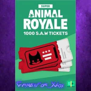 ️Super Animal Royale - 1000 SAW Tickets XBOX DLC