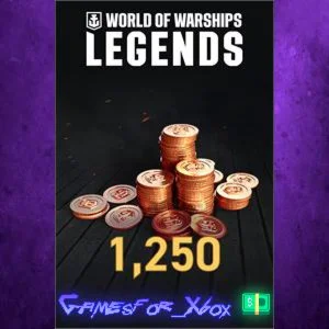 ️World of Warships Legends - 1,250 Doubloons XBOX DLC