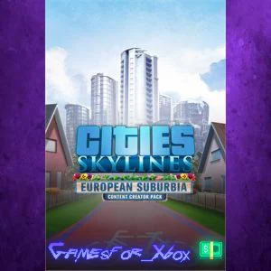 ️Cities Skylines - Content Creator Pack: Euro XBOX DLC