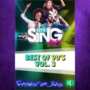 ️Let's Sing 2023 Best of 90's Vol. 3 Song Pac XBOX DLC