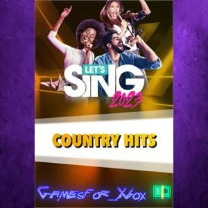 ️Let's Sing 2023 Country Hits Song Pack XBOX DLC