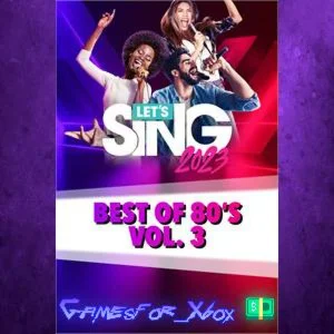 ️Let's Sing 2023 Best of 80's Vol. 3 Song Pac XBOX DLC