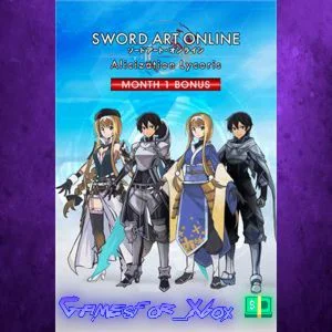 ️SWORD ART ONLINE Alicization Lycoris Month 1 XBOX DLC