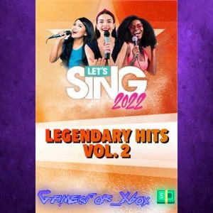 ️Let's Sing 2022 Legendary Hits Vol. 2 Song P XBOX DLC