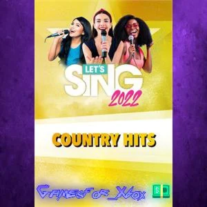 ️Let's Sing 2022 Country Hits Song Pack XBOX DLC