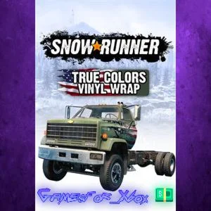 ️SnowRunner - True Colors Vinyl Wrap Windows  WIND DLC