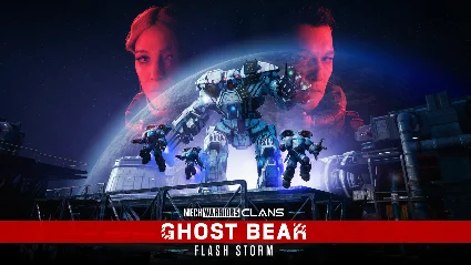 ⭐ ️ MechWarrior 5: Clans - Ghost Bear: Flash Storm STEAM