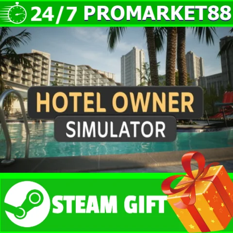 ⭐️ВСЕ СТРАНЫ+РОССИЯ⭐️ Hotel Owner Simulator STEAM GIFT
