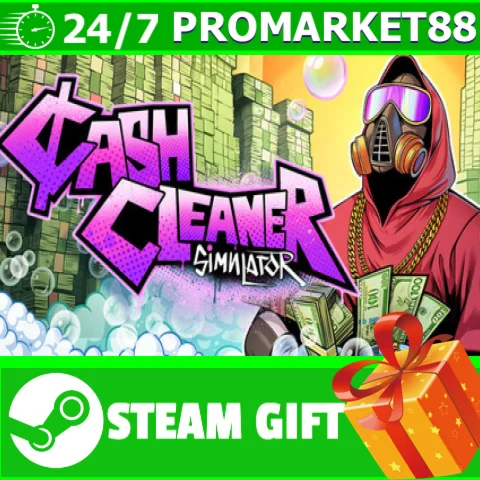 ⭐️ВСЕ СТРАНЫ+РОССИЯ⭐️ Cash Cleaner Simulator STEAM GIFT