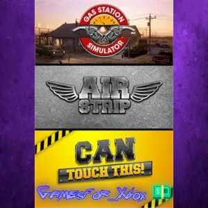 ️Gas Station Simulator, Airstrip DLC and Can Touc XBOX