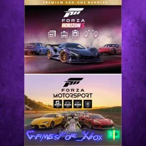 ️Forza Motorsport and Forza Horizon 5 Premium Add XBOX