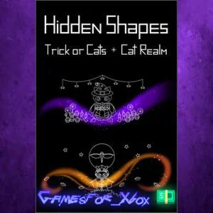 ️Hidden Shapes Cat Realm + Trick or Cats XBOX
