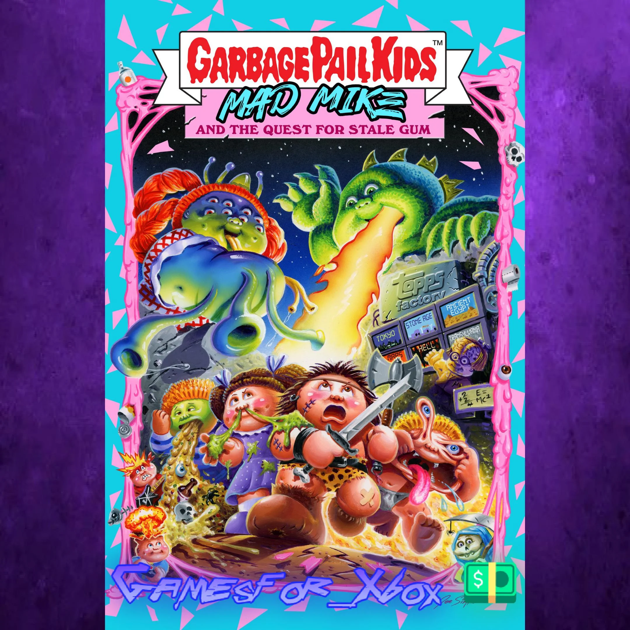 ️Garbage Pail Kids Mad Mike and the Quest for Sta XBOX