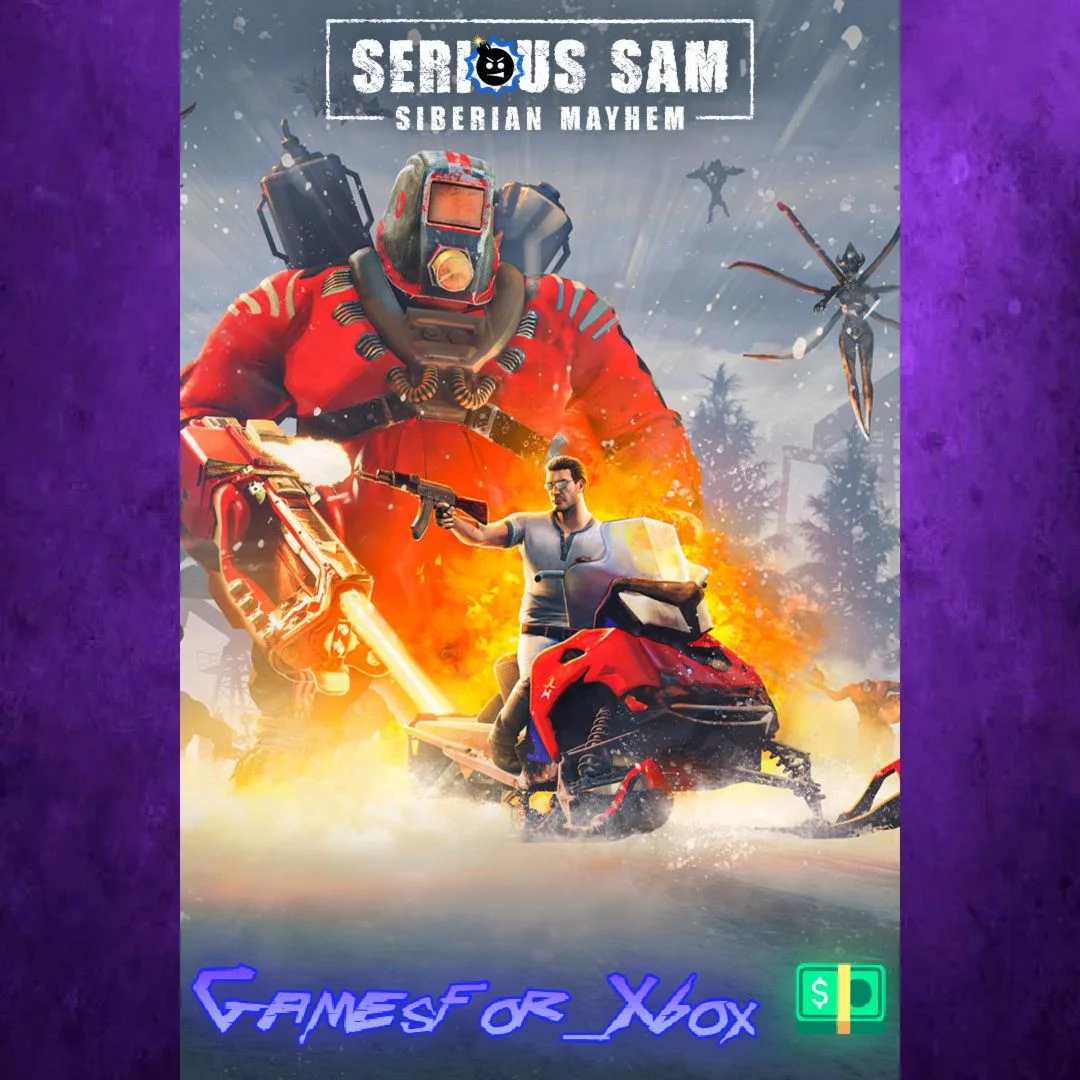 ️Serious Sam Siberian Mayhem XBOX