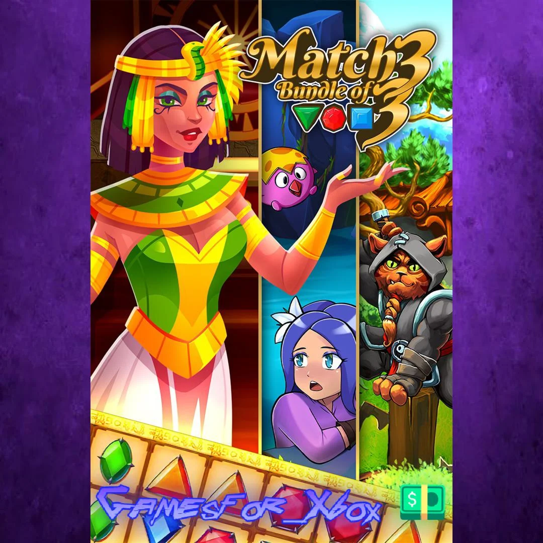 ️Match 3 Bundle of 3 XBOX