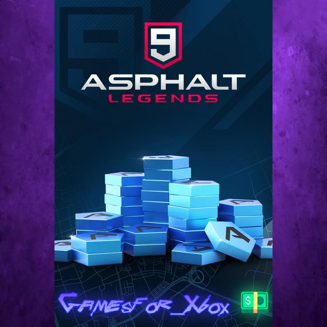 ️Asphalt 9 - 470 Tokens XBOX