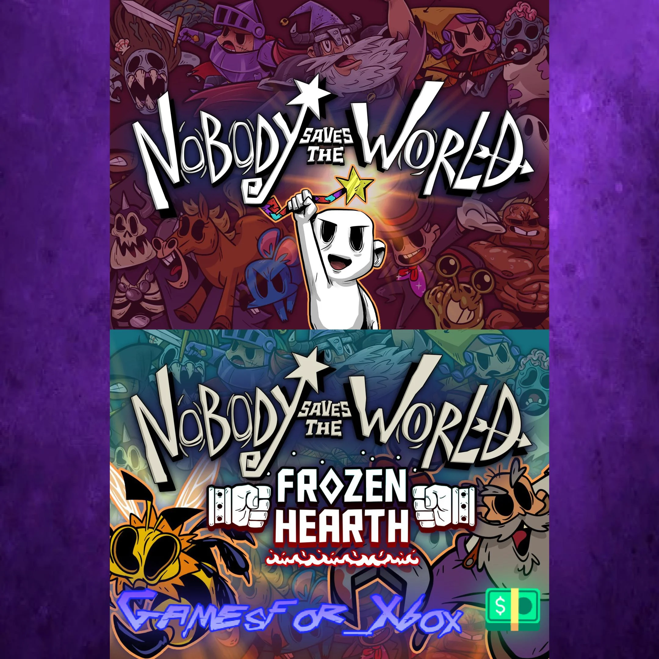 ️Nobody Saves the World + Frozen Hearth Bundle XBOX