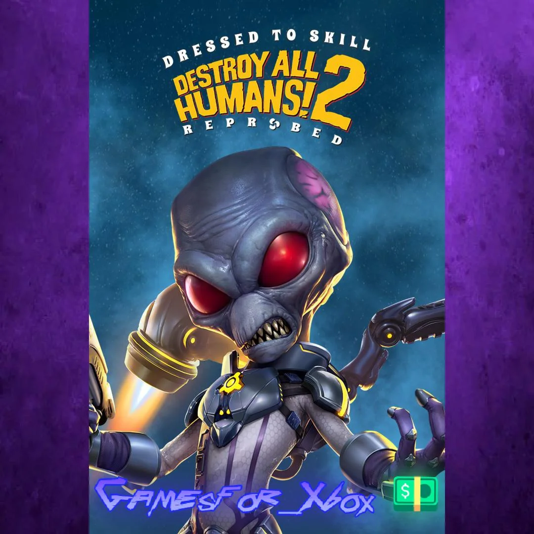 ️Destroy All Humans! 2 - Reprobed Dressed to Skil XBOX