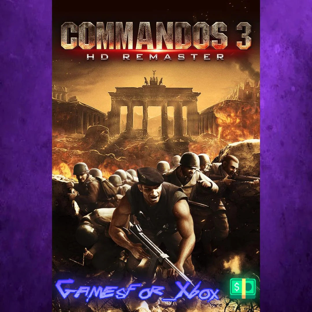 ️Commandos 3 - HD Remaster XBOX