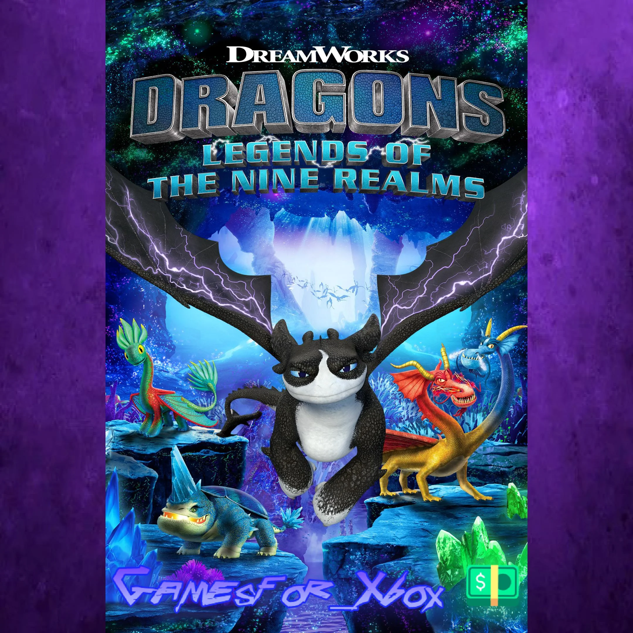 ️DreamWorks Dragons Legends of The Nine Realms XBOX