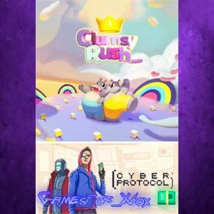 ️Clumsy Rush + Cyber Protocol XBOX