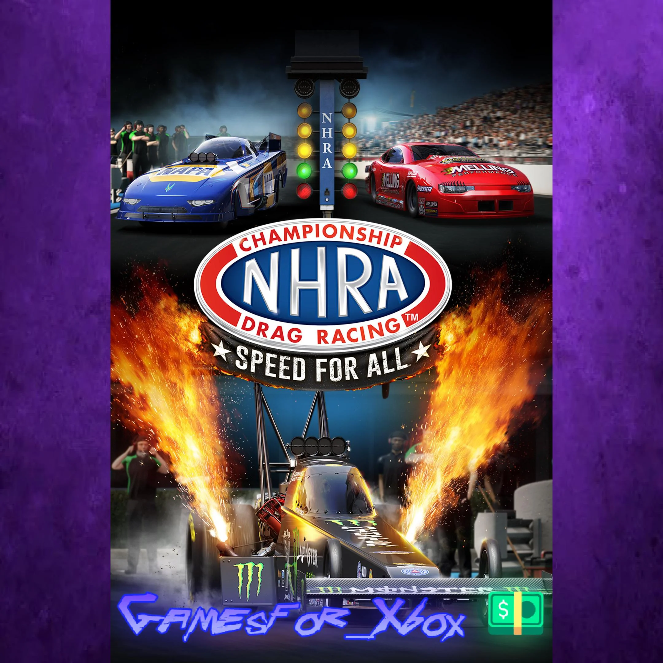 ️NHRA Championship Drag Racing Speed For All XBOX