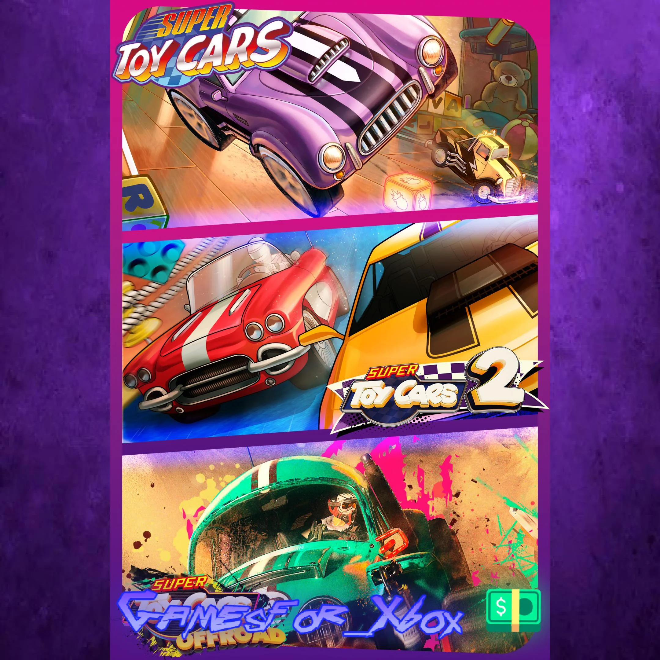 ️Super Toy Cars Collection XBOX