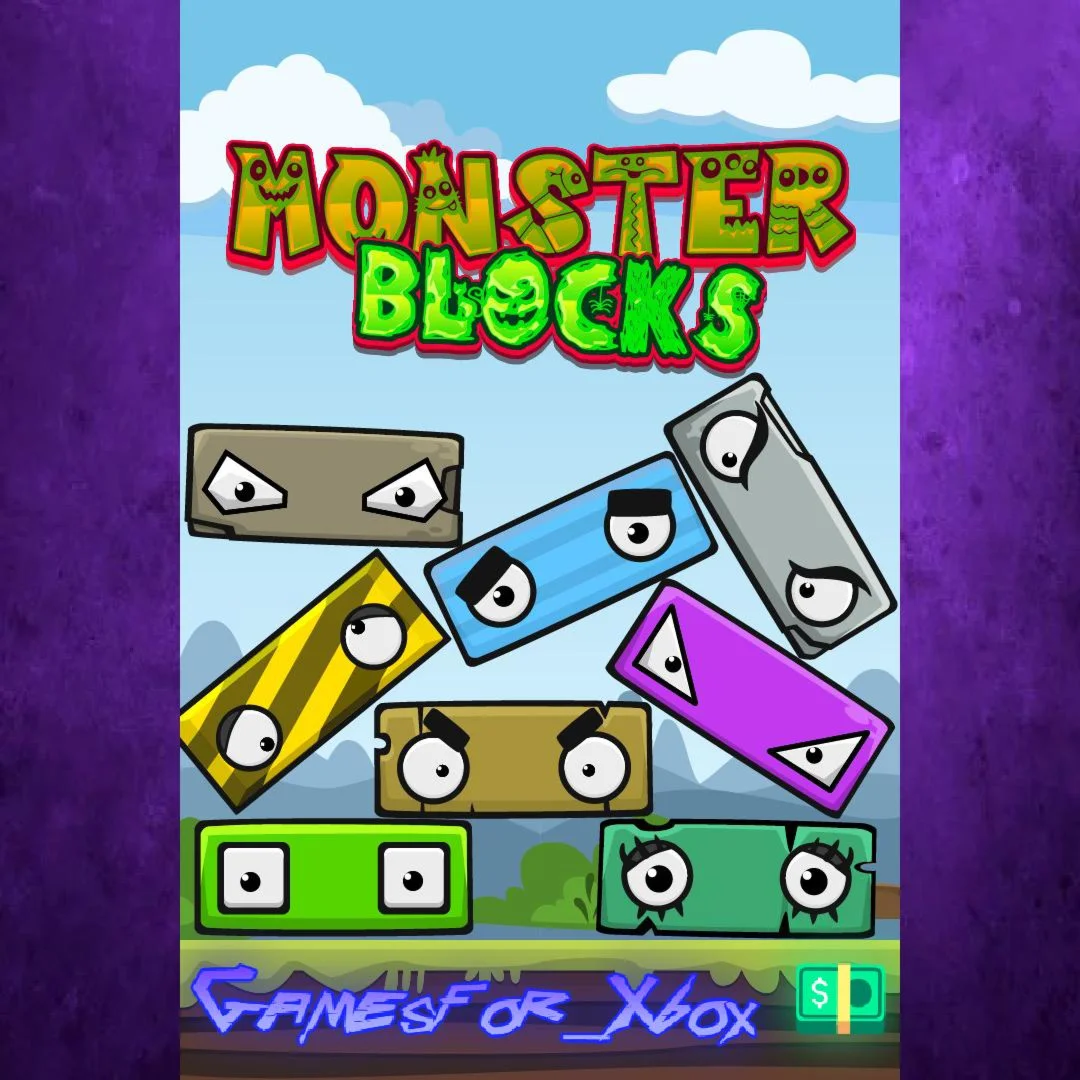 ️Monster Blocks Get 9 Puzzle XBOX