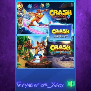 ️Crash Bandicoot - Quadrilogy Bundle XBOX