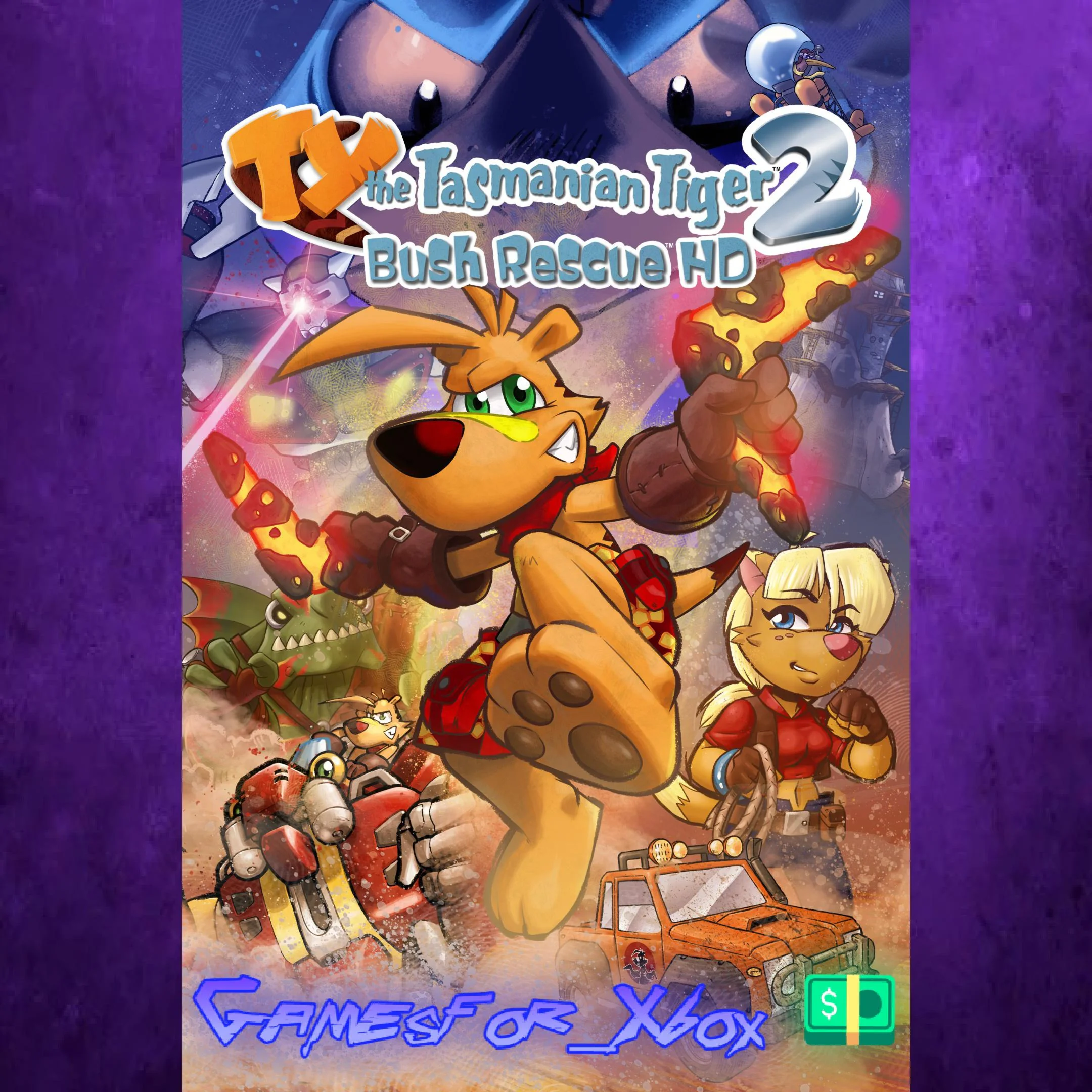️TY the Tasmanian Tiger 2 Bush Rescue™ HD XBOX