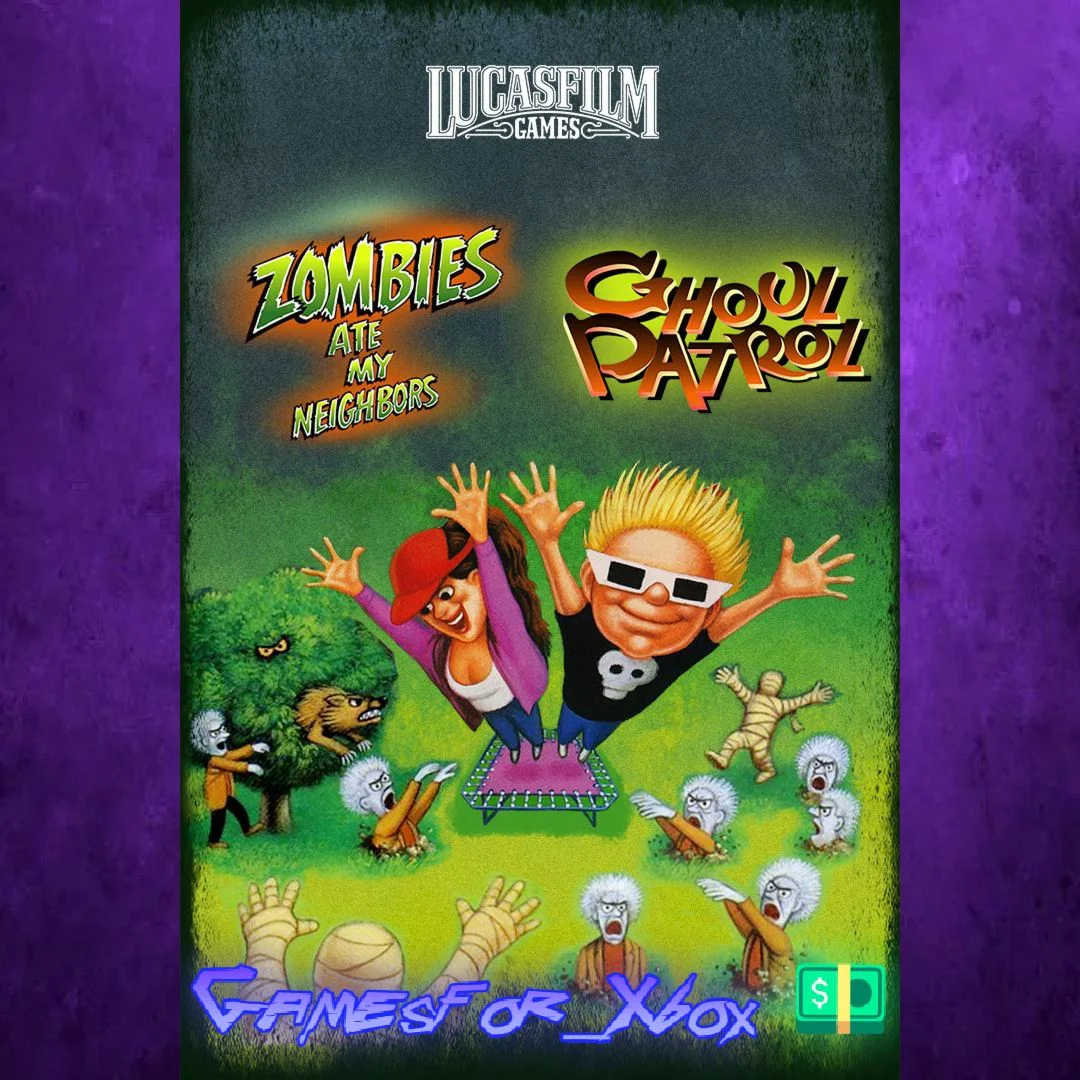 ️Zombies Ate My Neighbors and Ghoul Patrol XBOX