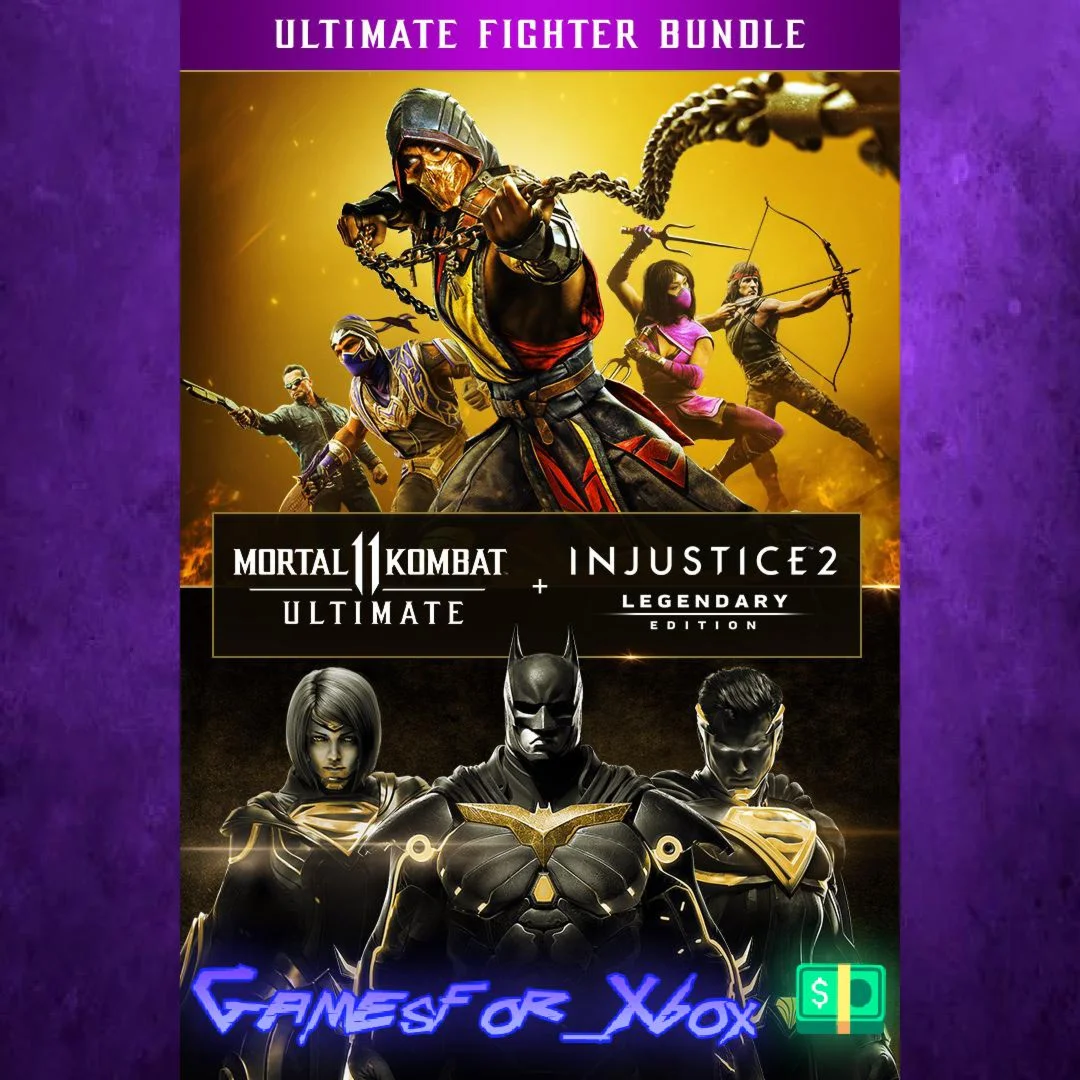 ️Mortal Kombat 11 Ultimate + Injustice 2 Leg. Edi XBOX