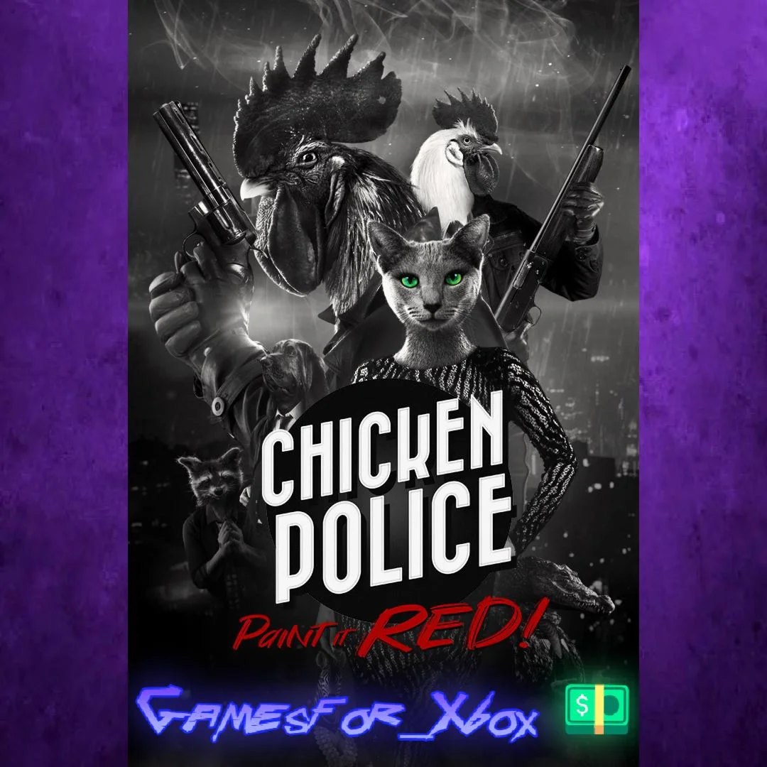 ️Chicken Police - Paint it RED! XBOX