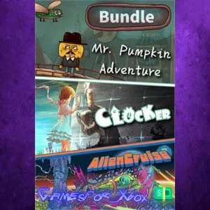 ️Clocker & Mr. Pumpkin Adventure & Alien Cruise B XBOX