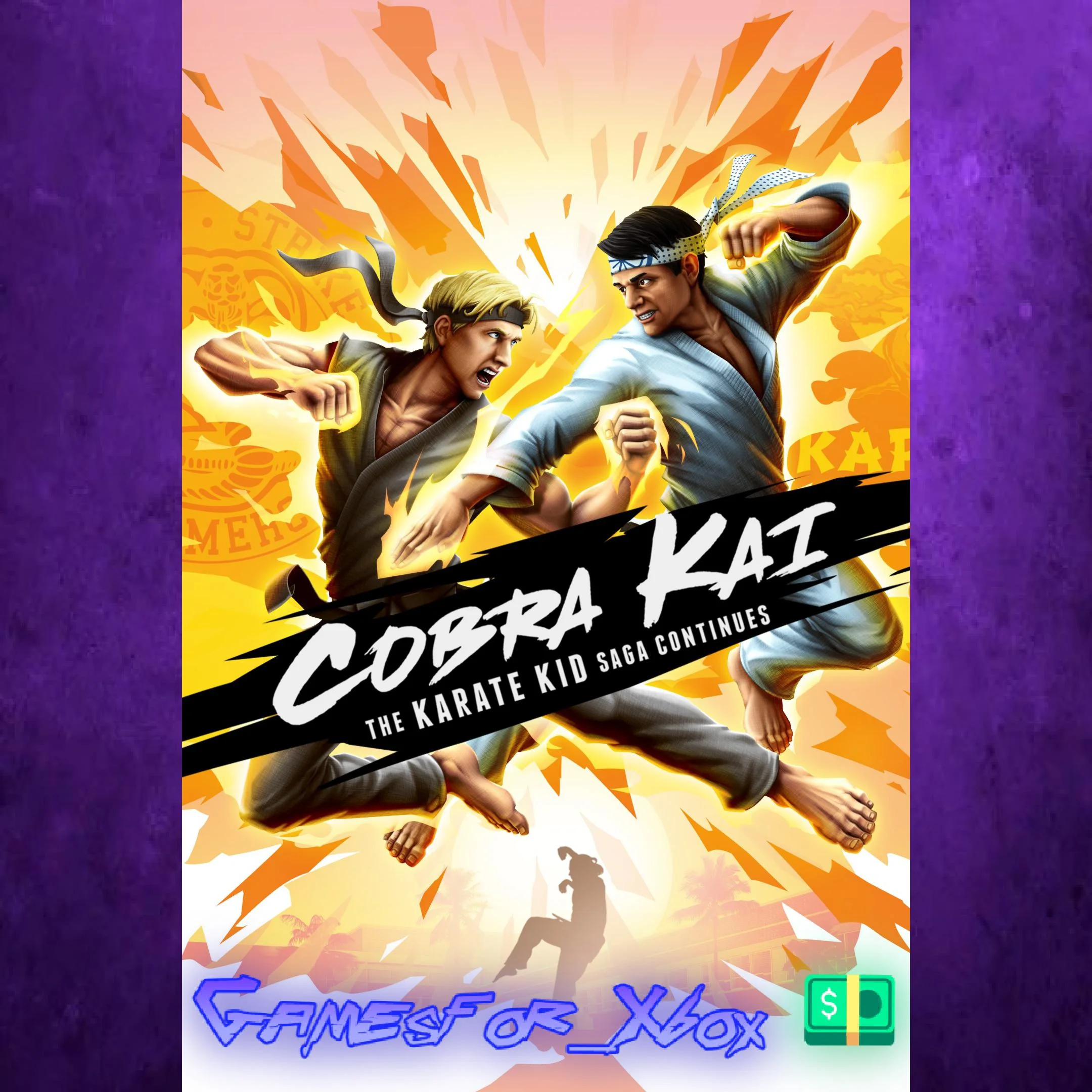 ️Cobra Kai The Karate Kid Saga Continues XBOX